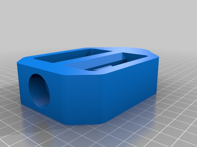 Открытая 3D-модель велосипедного педали, соответствующая стандарту CEN