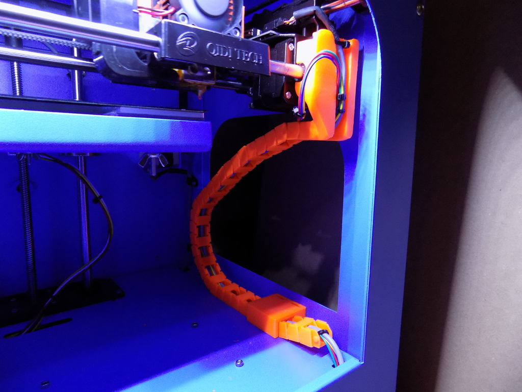 Открытая кабельная цепь для Qidi Tech X-One