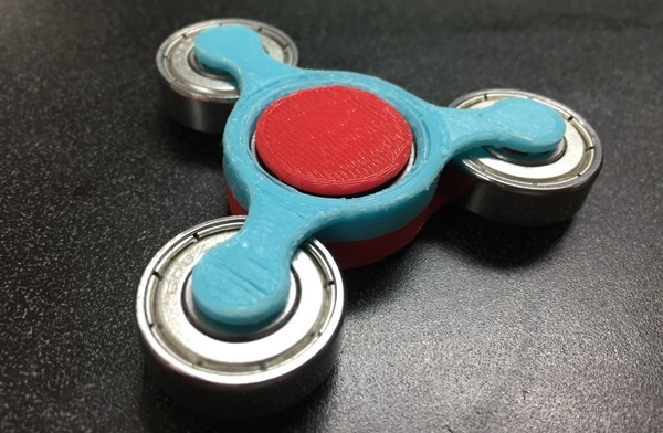 Fidget Spinner с открытыми подшипниками