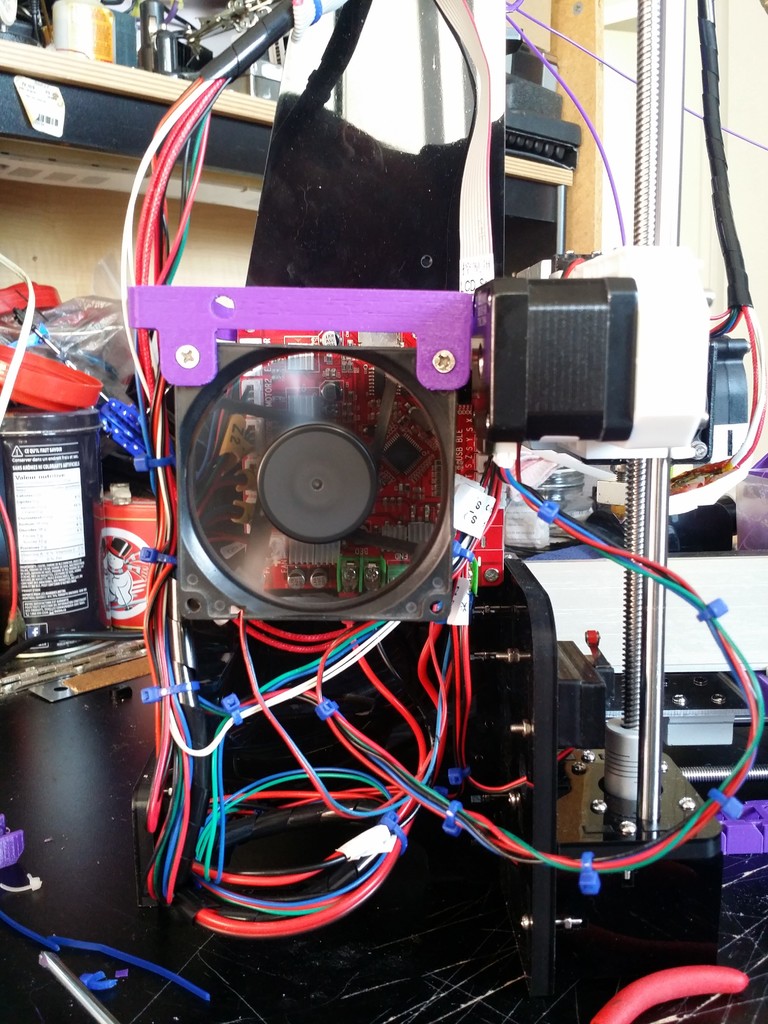 Крепление вентилятора для материнской платы Anet A8