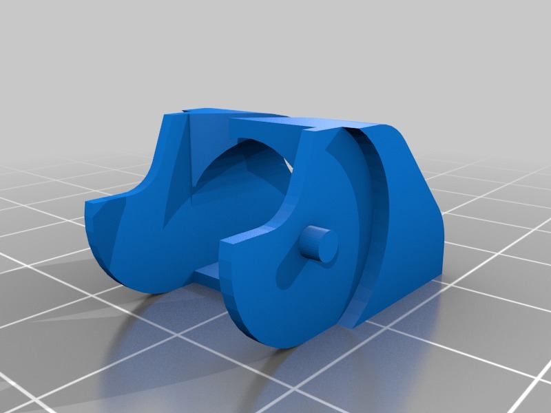 Открытая цепь для кабелей с несколькими концами