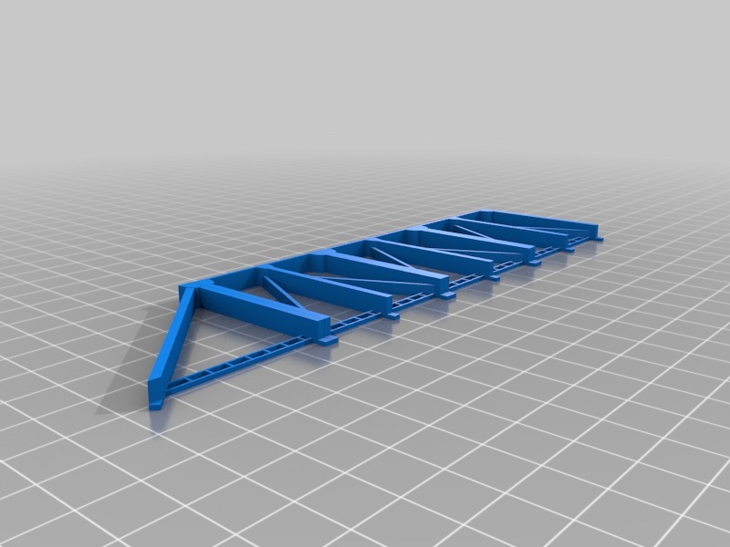 Модульный мост для железной дороги H0