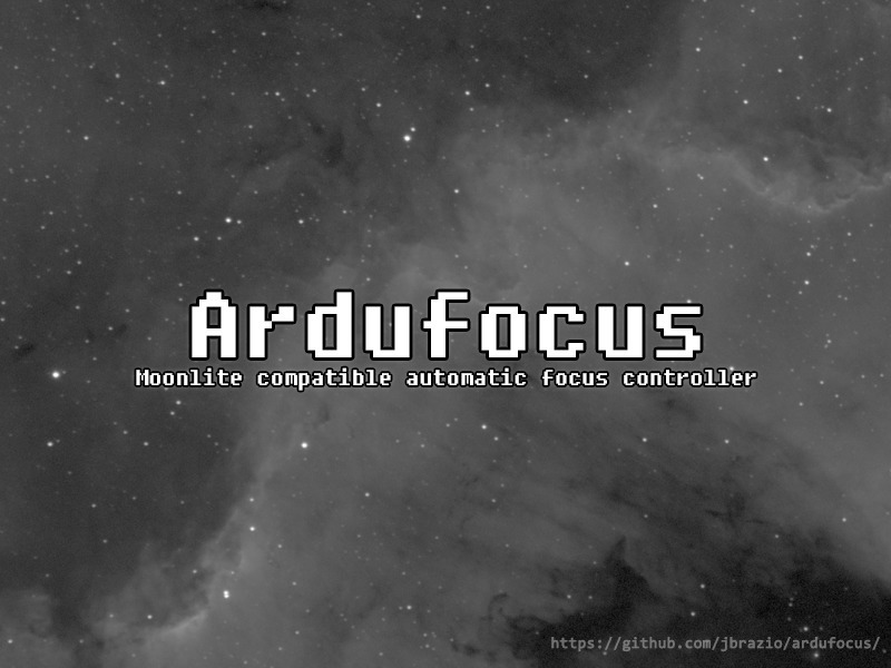 Ardufocus - Открытый контроллер фокуса