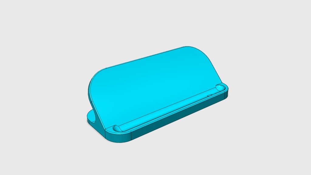 Подставка для 3DS XL с открытой задней стенкой