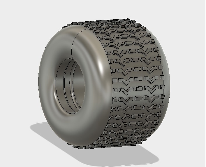 Концепция задней шины Open RC