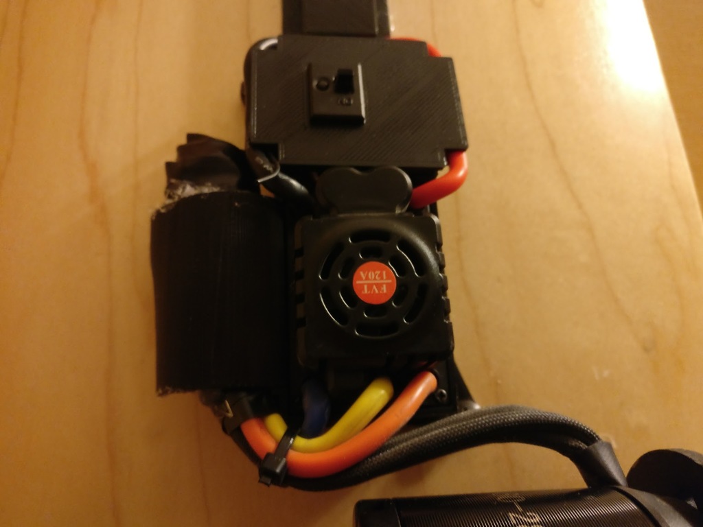 Электрический лонгборд с 3D-печатными частями