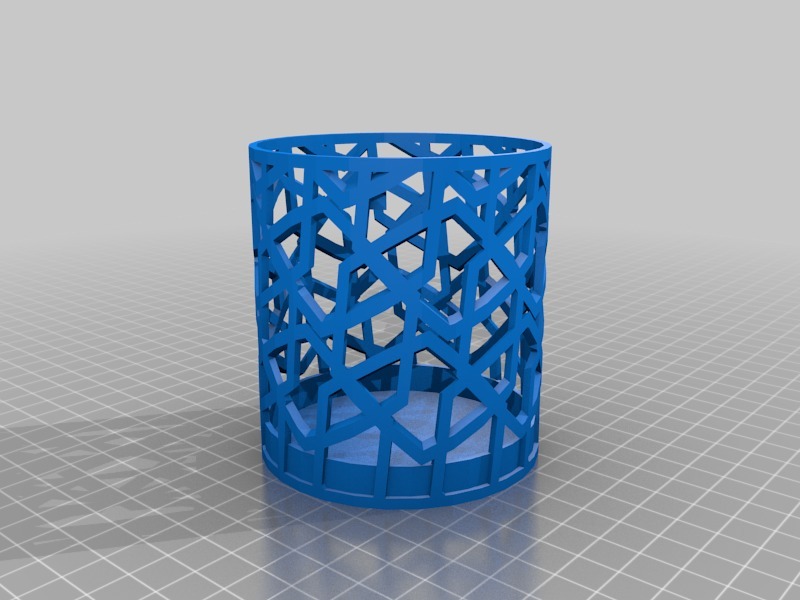 Геометрическая подставка для ручек/карандашей