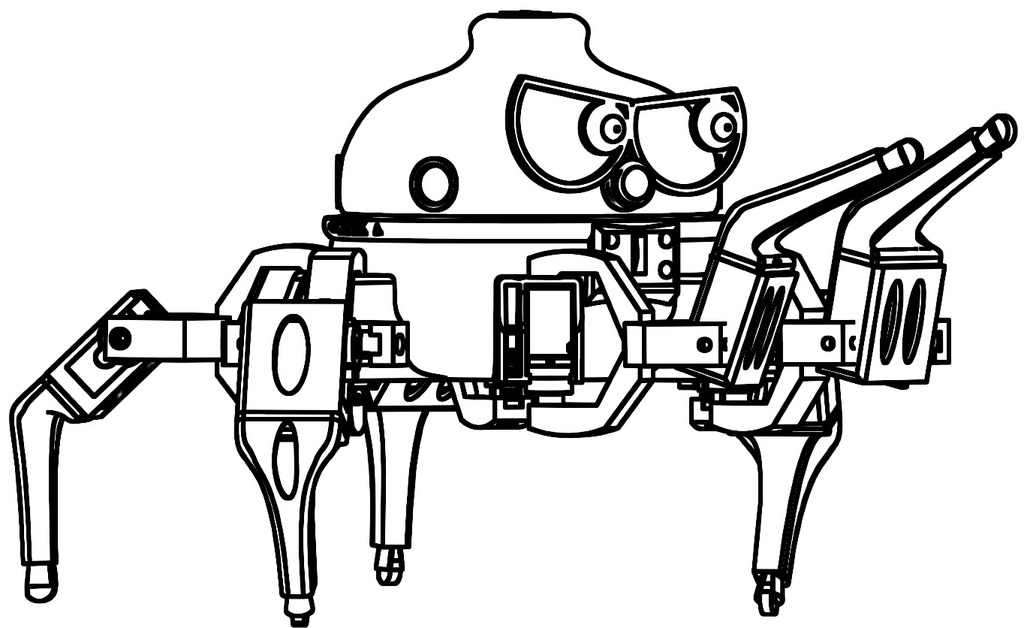 Hexapod Walking Robot Vorpal