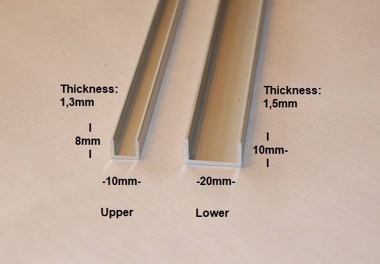 Базовый проект прицепа: части рамы
