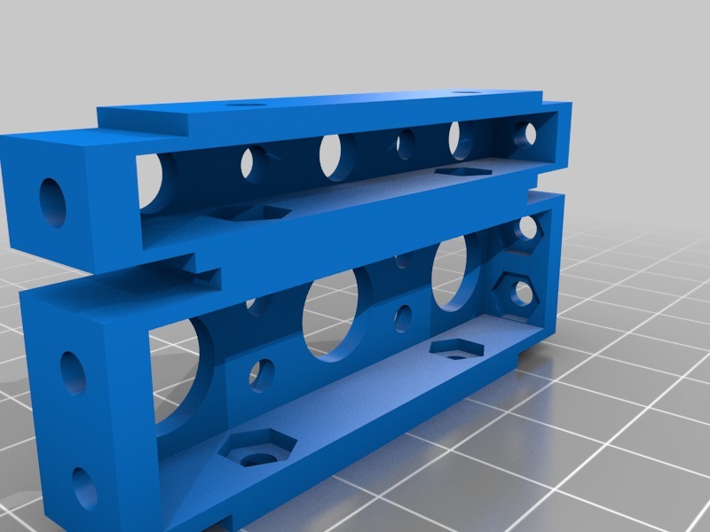 Базовый проект прицепа: части рамы