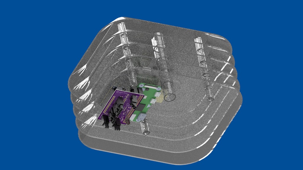Корпус датчика качества воздуха с открытым исходным кодом