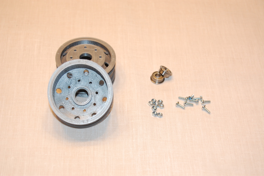 Основной проект прицепа: ось и колесо