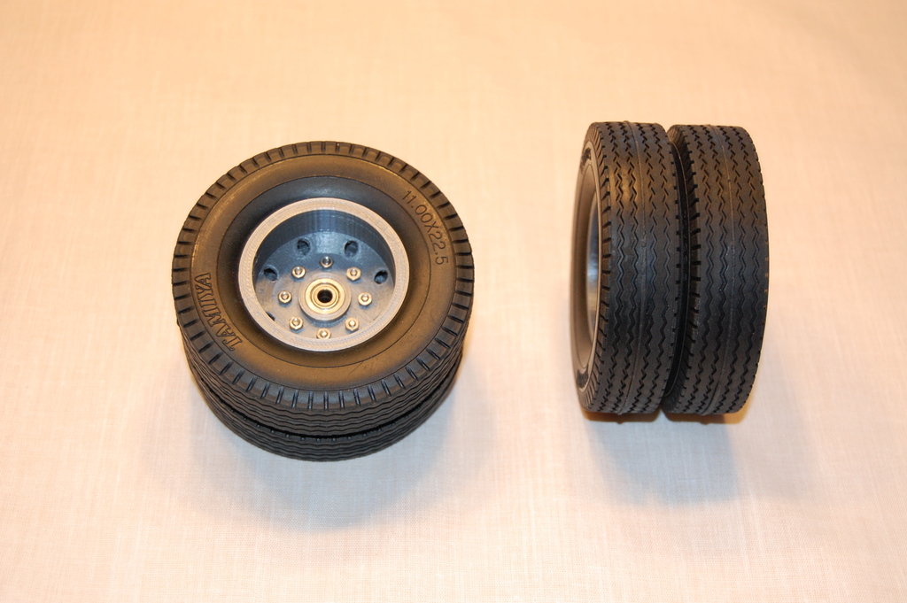 Основной проект прицепа: ось и колесо