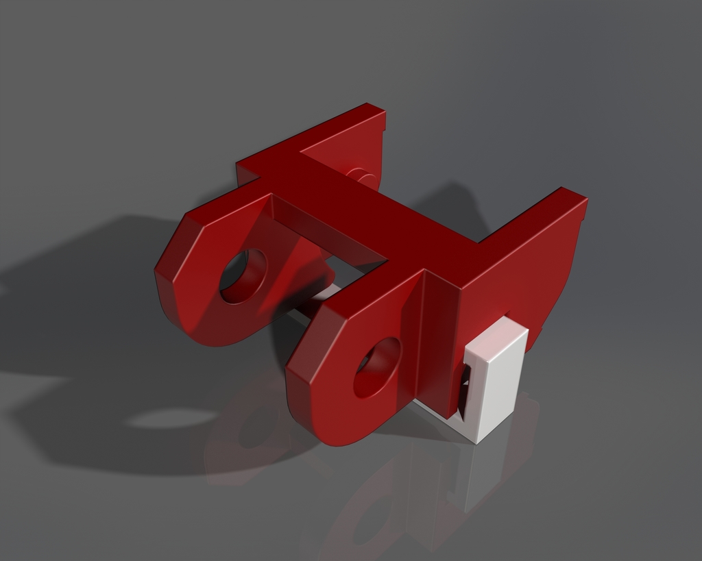 Открытая кабельная цепь с фиксирующим клипсом