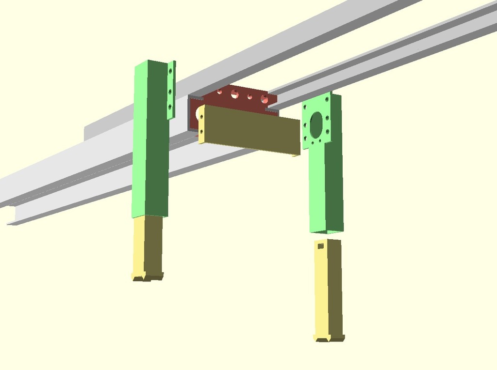 Основные поддерживающие ноги для прицепа