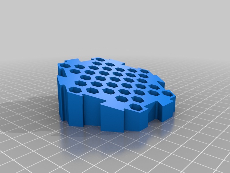 Открытые шестиугольные контейнеры