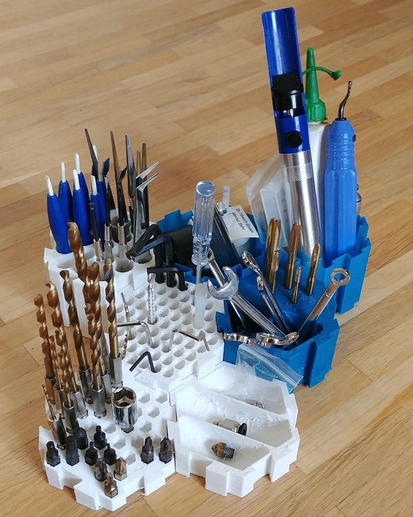 Открытые шестиугольные контейнеры