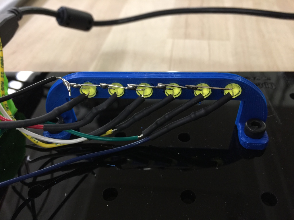 Светодиодный барометр с управлением потенциометром