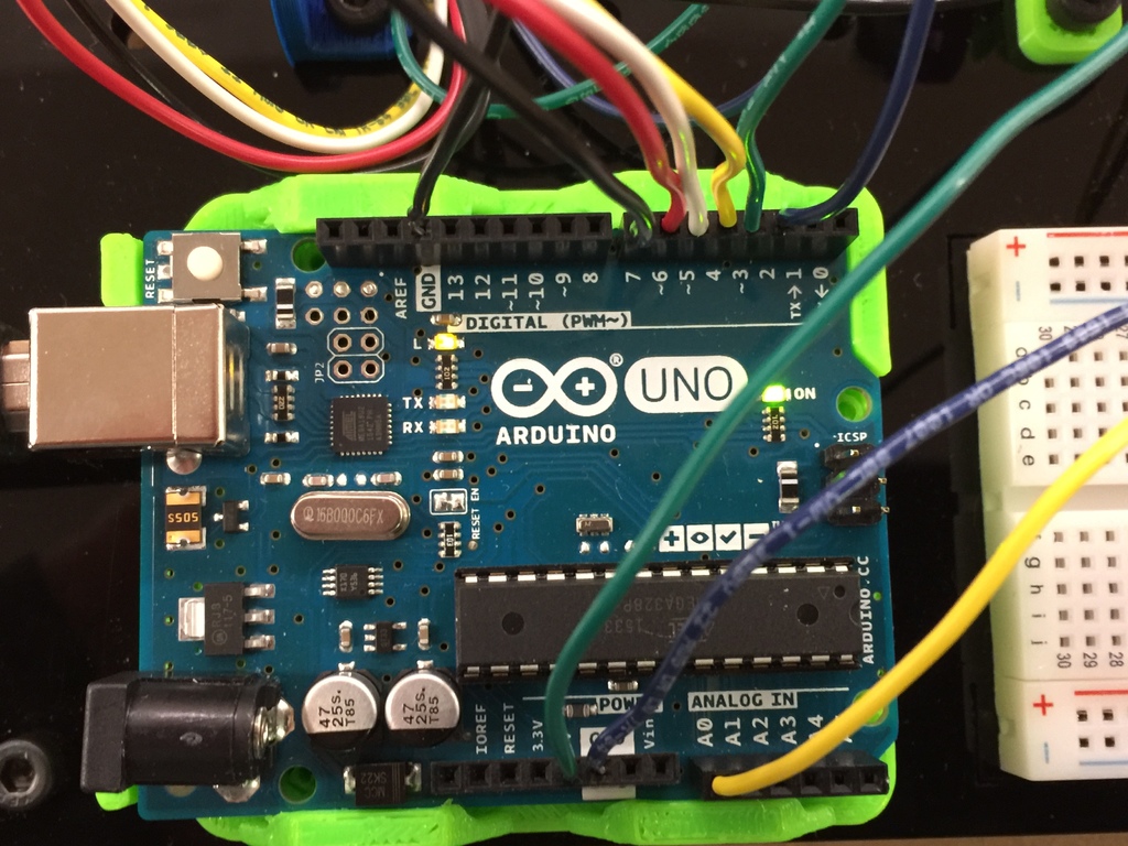 Светодиодный барометр с управлением потенциометром