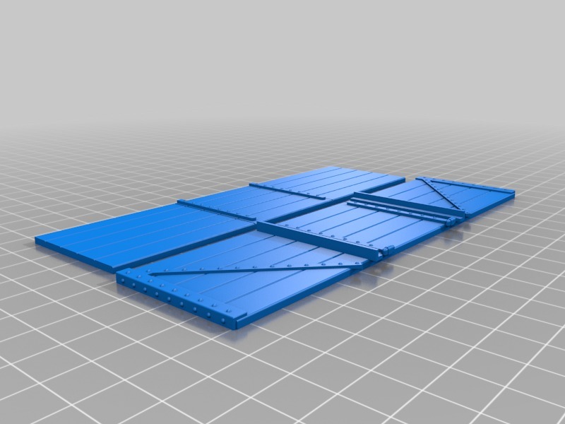Плоский открытый вагон для 16мм садовой железной дороги