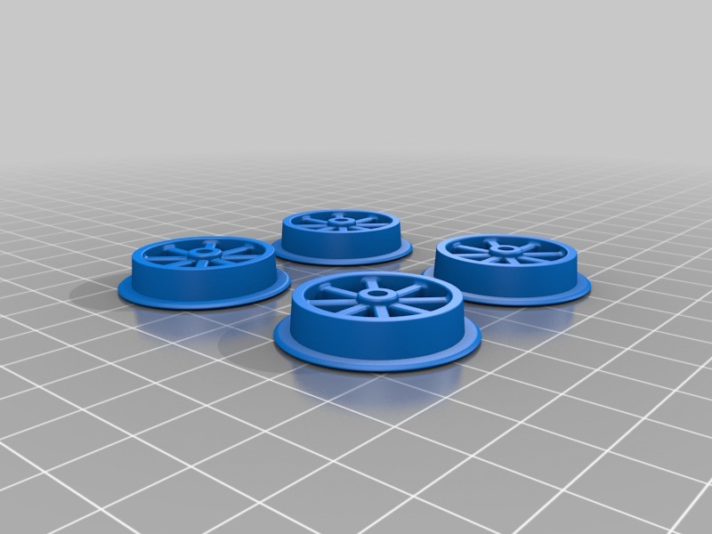 Плоский открытый вагон для 16мм садовой железной дороги