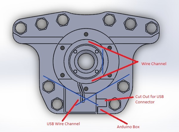 Плата кнопок OSW для рулевого колеса