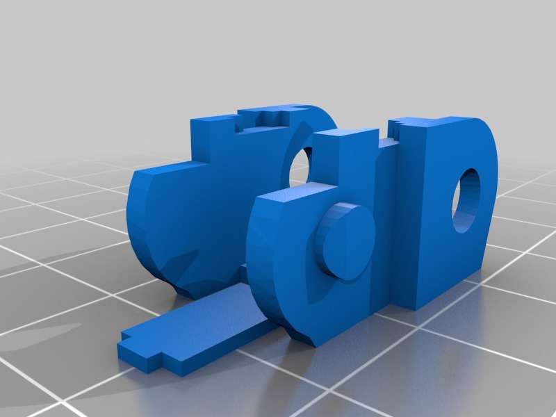 Крепление для цепи кабеля Hephestos (увеличенная толщина стенок)