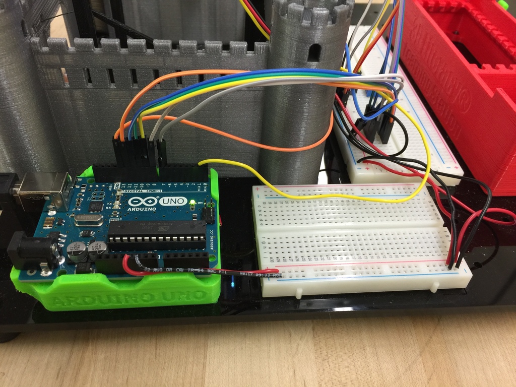 Движущаяся разводная мост с датчиком движения