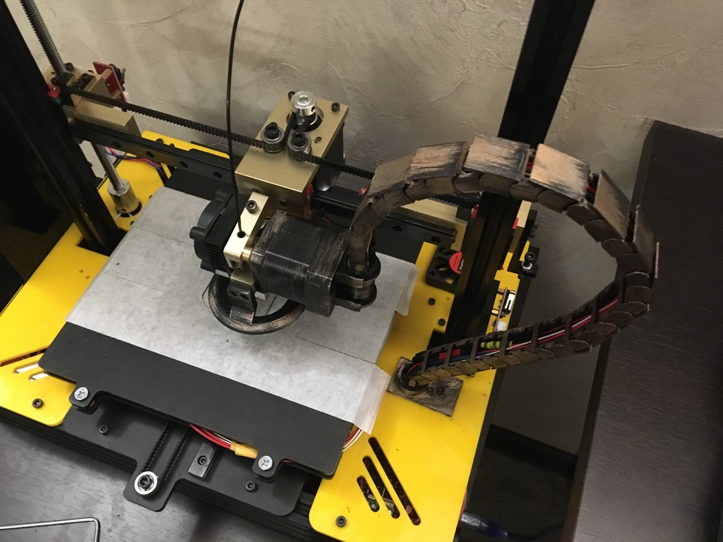 Открытая кабельная цепь для Prusa i4