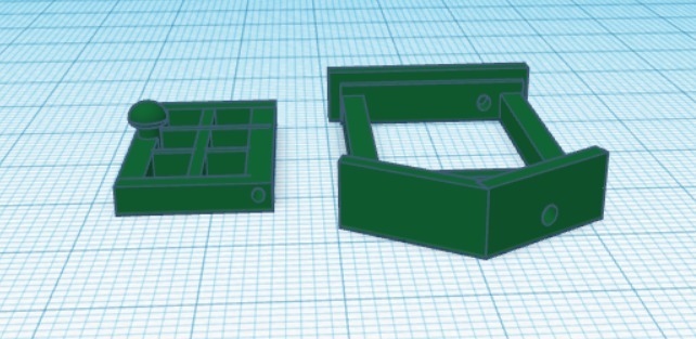 Миниатюрное окно с петлей