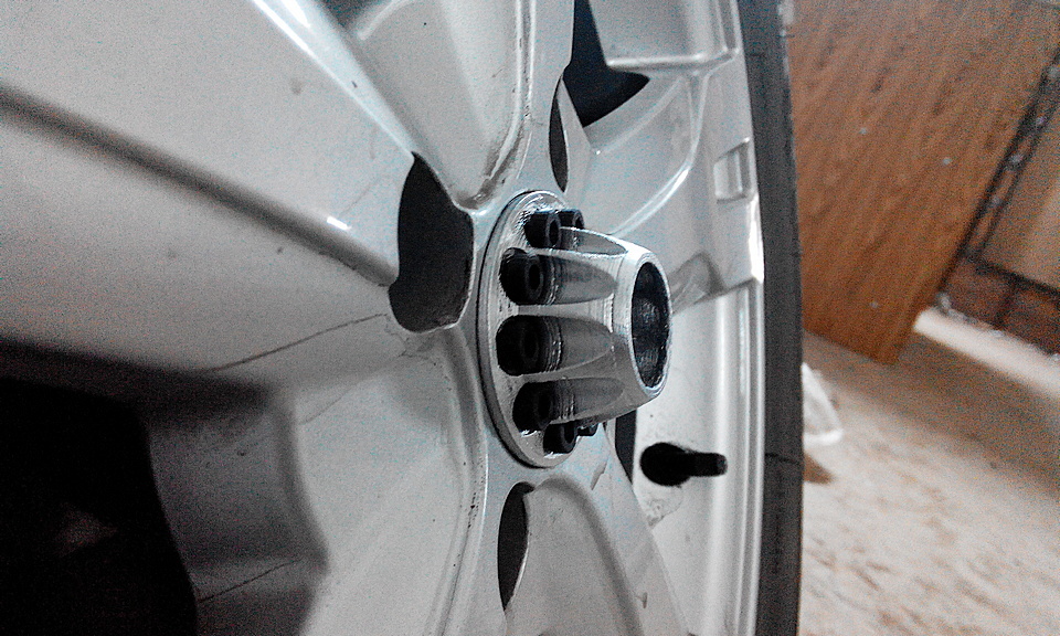 Центральная заглушка колес Great Wall M2/M4 в стиле 'пуля'