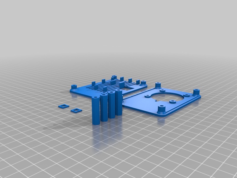 Конфигурируемый открытый корпус для Odroid XU4