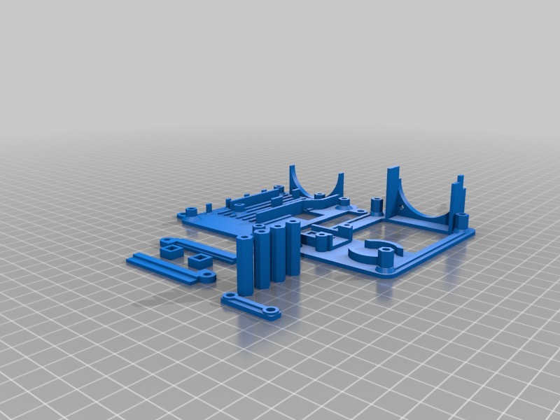 Конфигурируемый открытый корпус для Odroid XU4