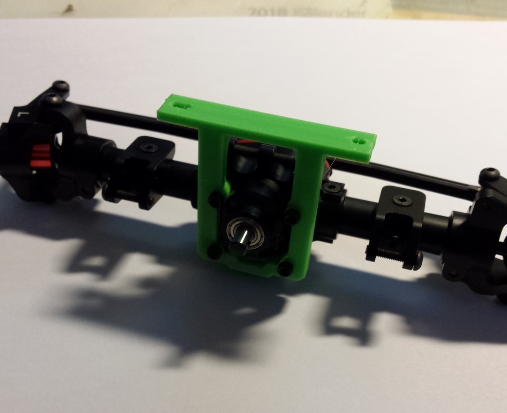 Крепление сервопривода для оси SCX10 II