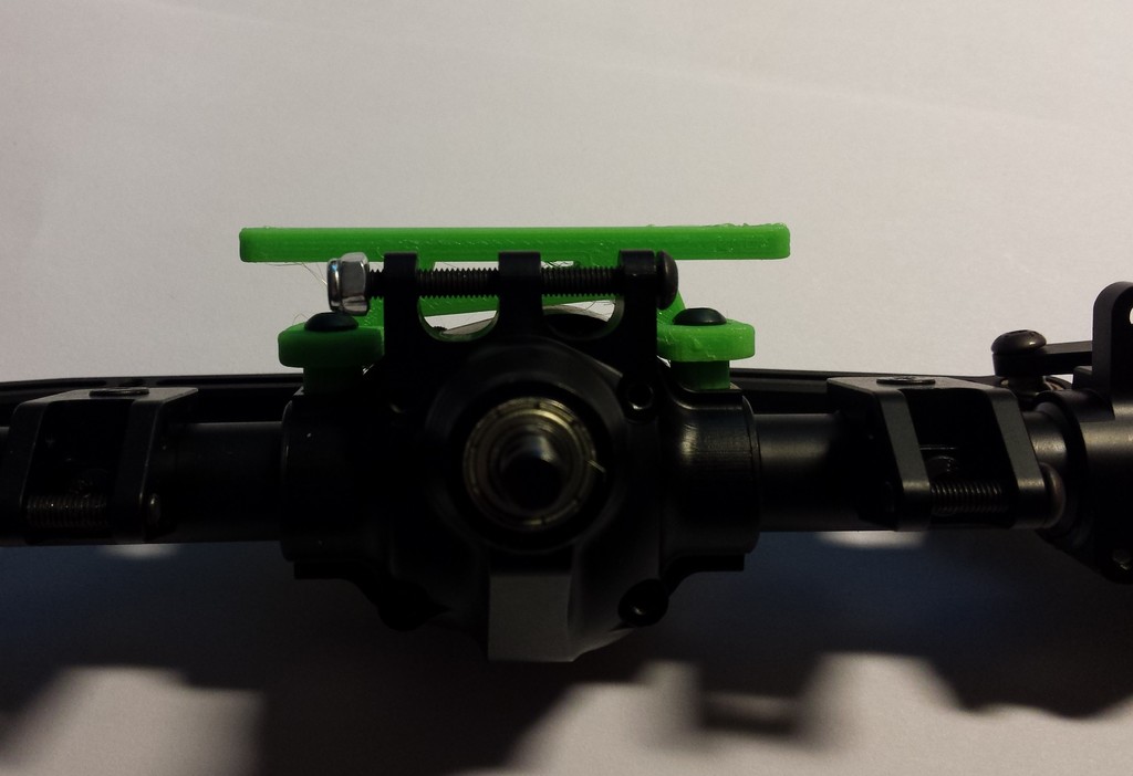 Крепление сервопривода оси для SCX10 II Версия 2