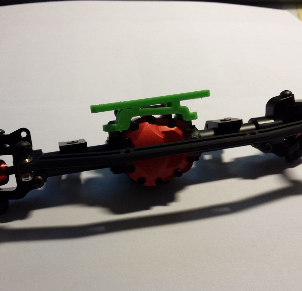 Крепление сервопривода оси для SCX10 II Версия 2