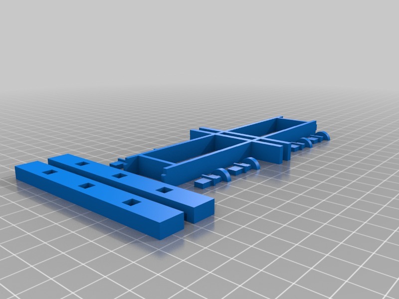Двухдосочный открытый вагон для садовой железной дороги 16мм