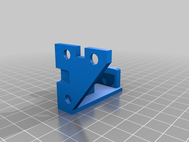 Крепления для оси X Anet A8 под открытый кабельный канал