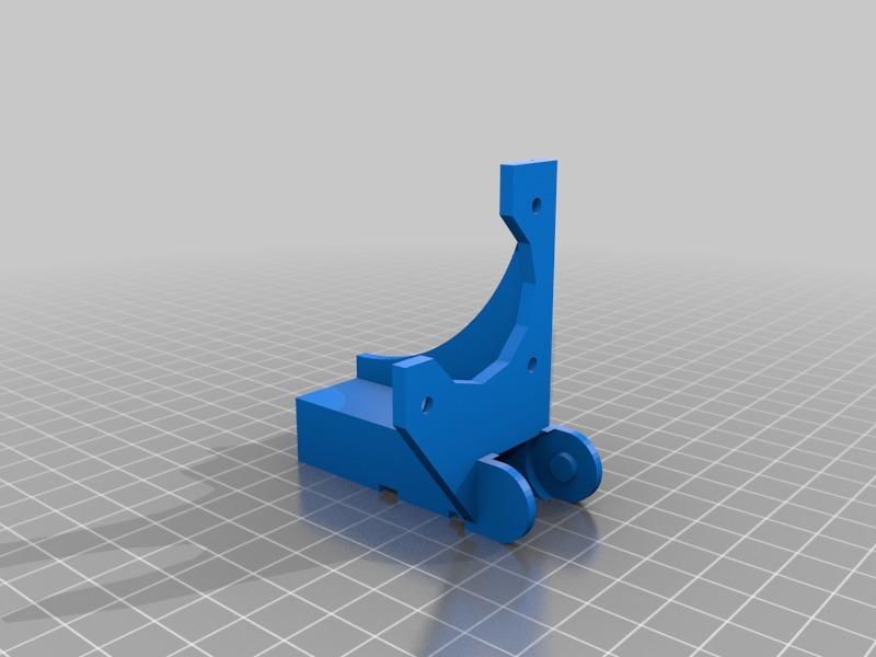 Крепления для оси X Anet A8 под открытый кабельный канал