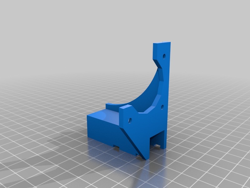 Крепления для оси X Anet A8 под открытый кабельный канал