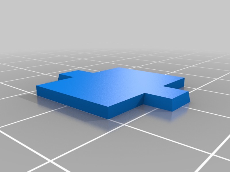 Крепления для оси X Anet A8 под открытый кабельный канал