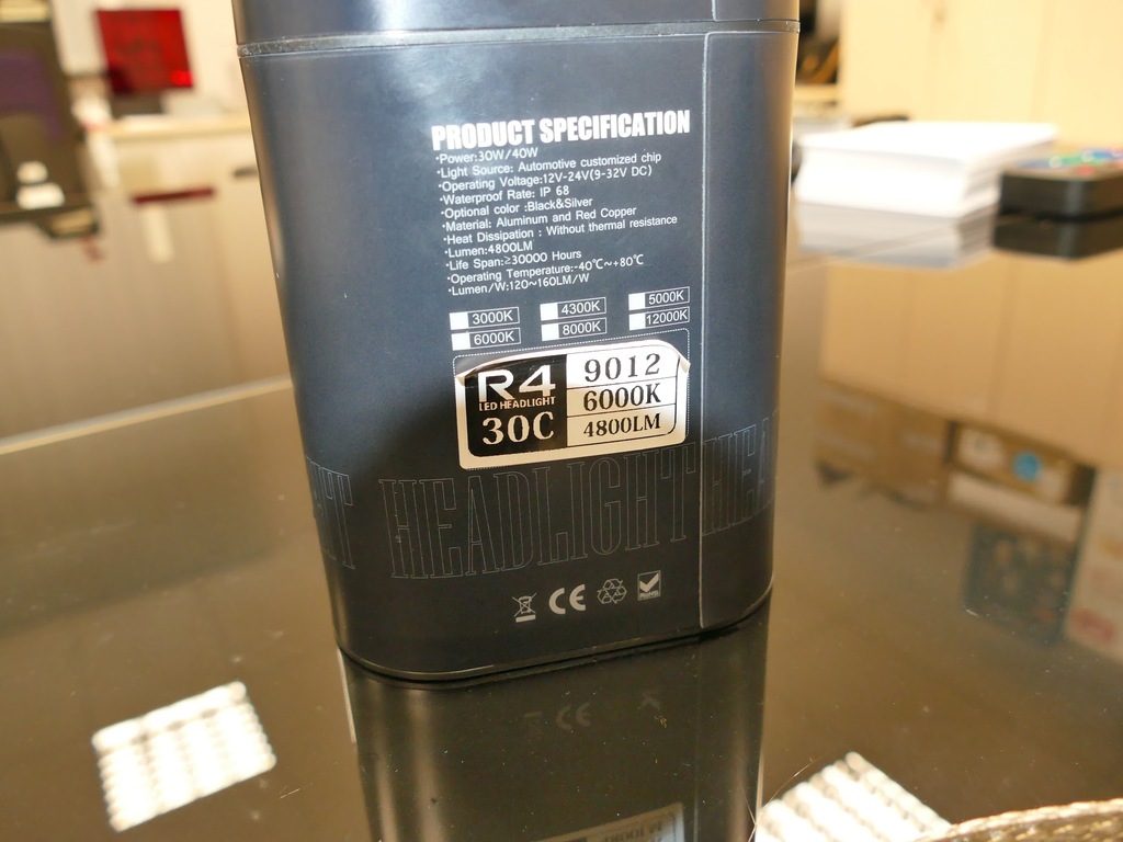 Крышка фары Opel Ampera (Chevrolet Volt) для LED-лампы