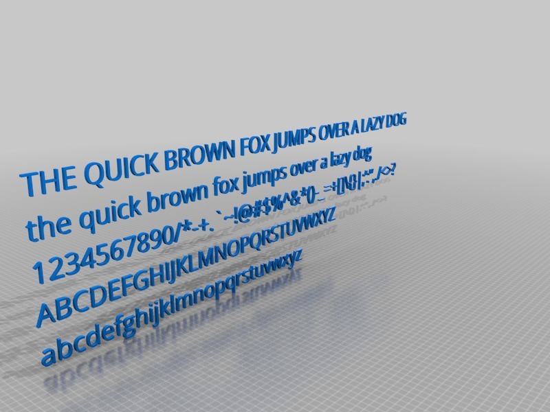 Шрифт Open Sans