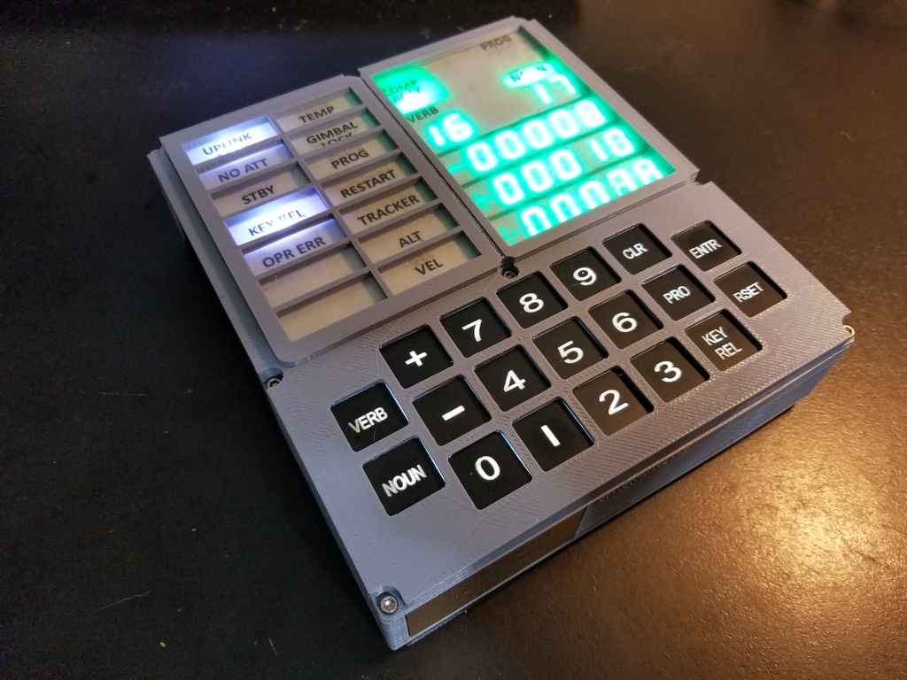 3D-модель DSKY для Апполо