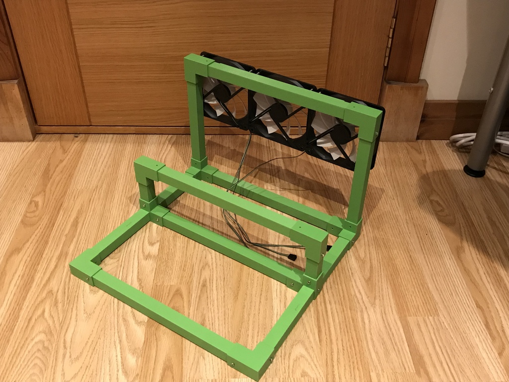 Open Air GPU Mining Rig