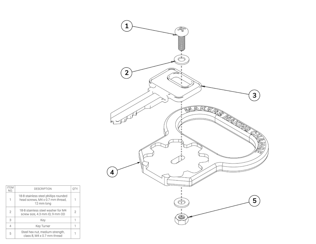 Ключевой поворотник
