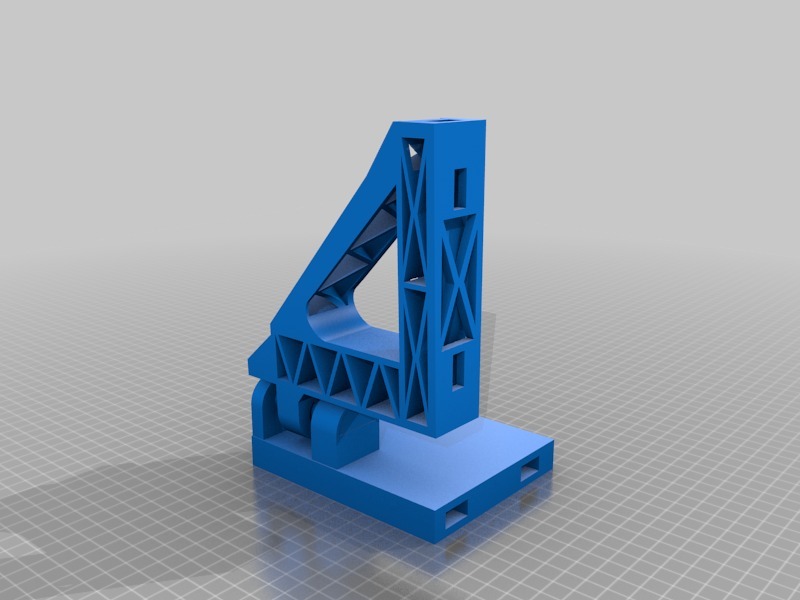 Falcon 9 Strongback с открытыми балками