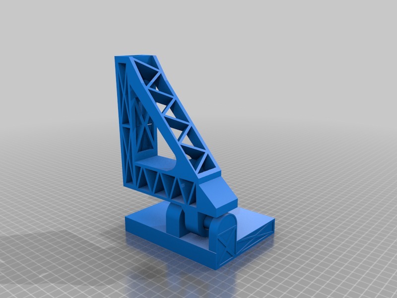 Falcon 9 Strongback с открытыми балками