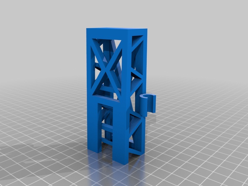 Falcon 9 Strongback с открытыми балками