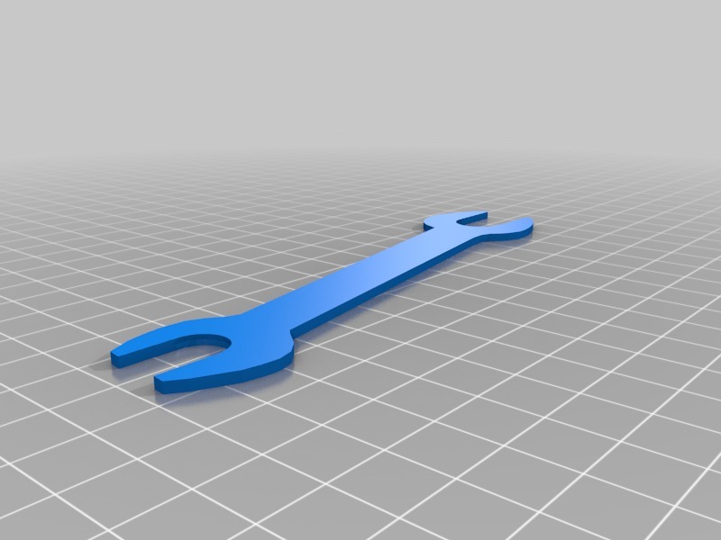 Двусторонний гаечный ключ 10mm + 12mm